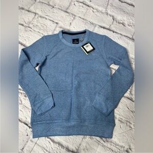 Tailorbyrd boys blue pullover fleece sweatshirt new with tags size medium